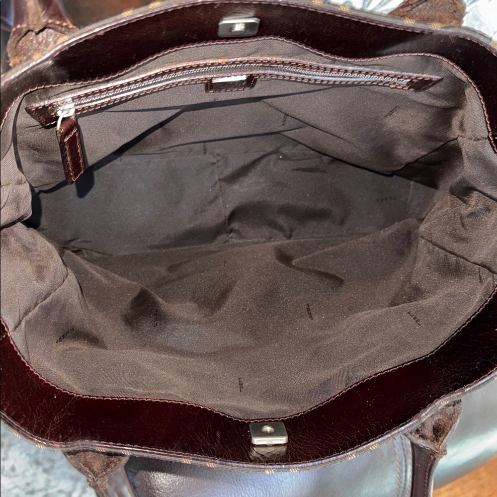 Fendi Zucca Monogram Shoulder Bag - Picture 11 of 17